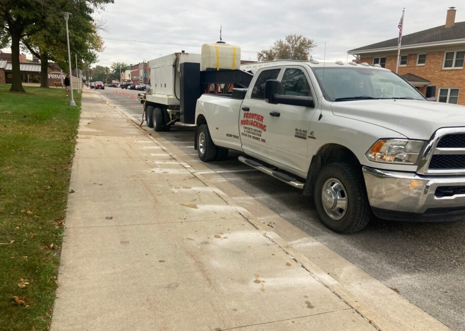frontier mudjacking truck