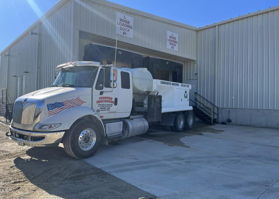 frontier mudjacking truck