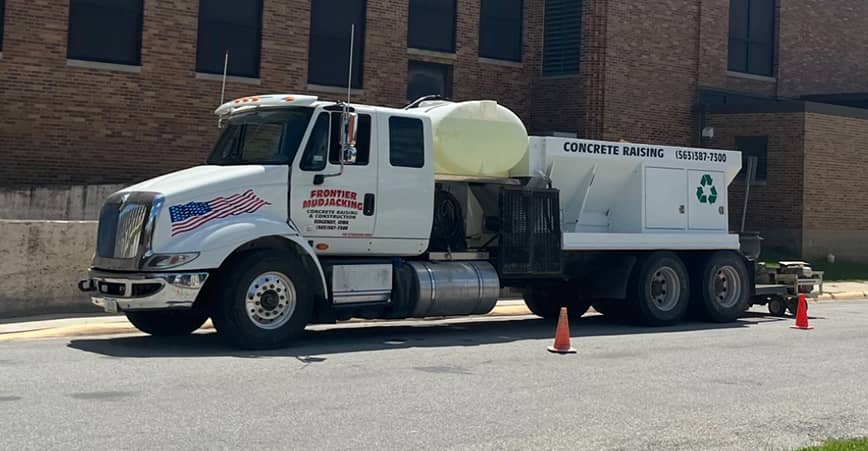 frontier mudjacking truck